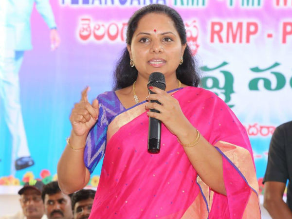 ఏంపీ కవితకు సమస్యా ?