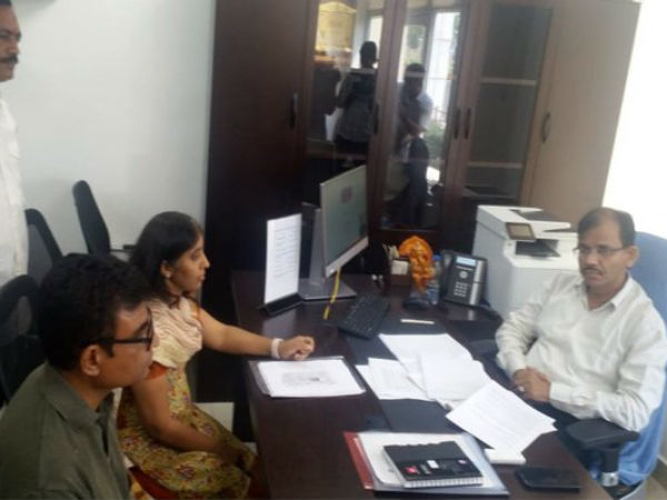 Chandra babu statements may impact on SIT : Sunith complaint to CEO