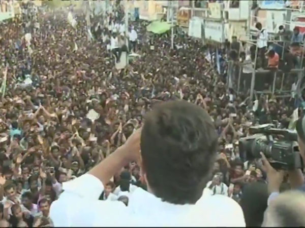 న‌గ‌రి లో జ‌గ‌న్ ప్ర‌చారం..