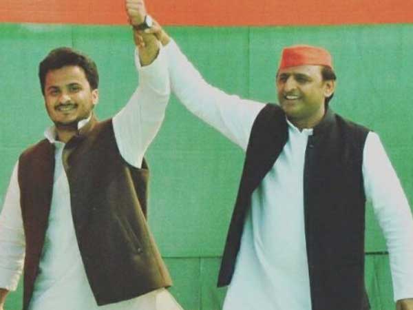 తండ్రి అజాంఖాన్‌ను ఫాలో అవుతున్న పుత్రరత్నం