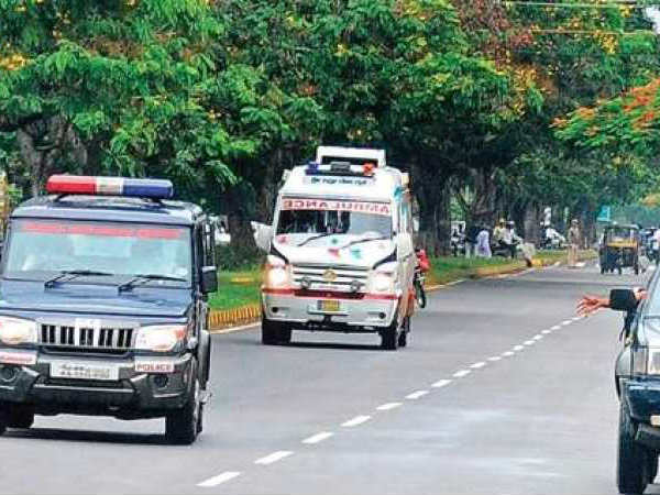 సమయంతో పోటీ పడి గెలిచిన అంబులెన్స్ డ్రైవర్ సమయంతో పోటీ పడి గెలిచిన అంబులెన్స్ డ్రైవర్