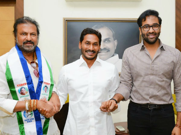 తండ్రితో పాటుగా మోహన్ బాబు తనయుడి ప్రచారం .. వైఎస్ గొప్పతనం చెప్తున్న మంచు విష్ణు 