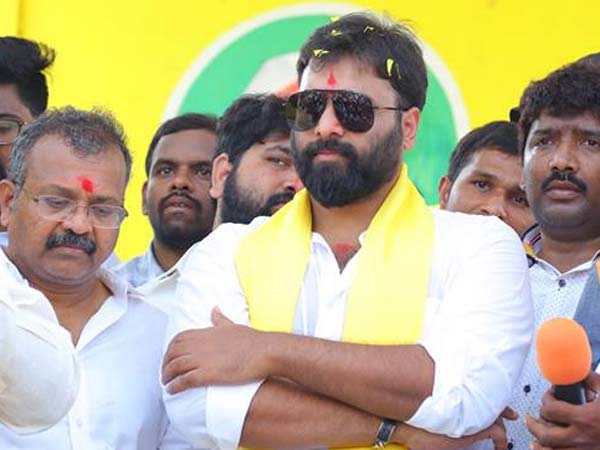 నారా రోహిత్ ప్రచారంతో టీడీపీ లో కొత్త జోష్ 