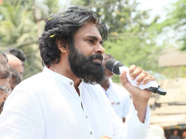 తోక జాడిస్తే నార తీస్తానని వైసీపీ అభ్యర్థి భూమన కరుణాకర్ రెడ్డిని హెచ్చరించిన పవన్