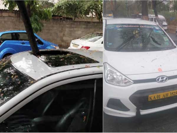Strong winds and hailstorm in Bengaluru bring respite from scorching heat