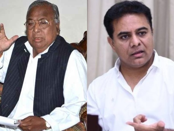  కేటీఆర్ కు గ్లోబరీనా సంస్థతో సంబంధం ఉంది అన్న వీహెచ్ .. శాపనార్ధాలు