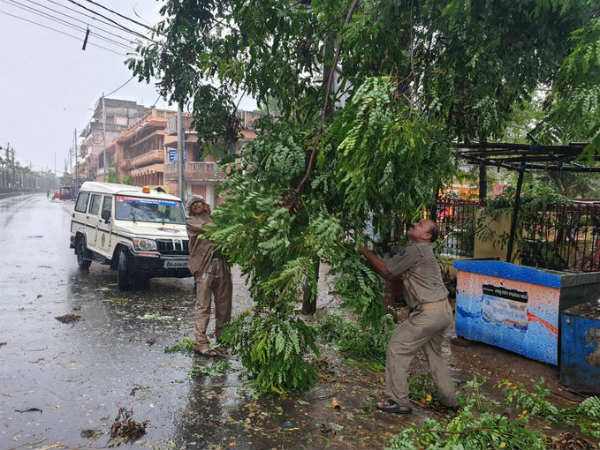 NDRF started rehabilitation works in Fani Cyclone affected areas in Andhra and Odisha