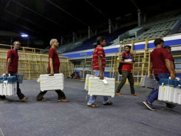 కౌంటింగ్ కేంద్రాల వద్ద పటిష్ఠ భద్రత