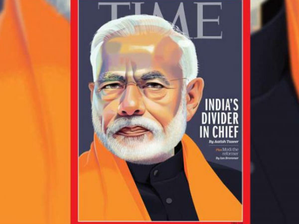 TIME Magazine controversial headline.. Modi Indias Divider in Chief TIME Magazine controversial headline.. Modi Indias Divider in Chief