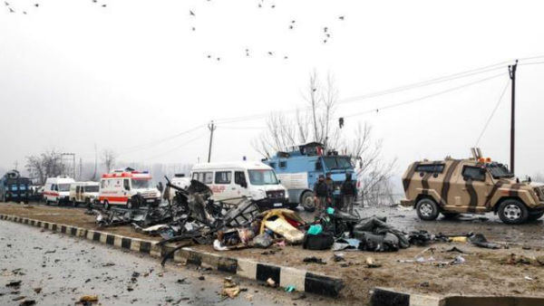 పుల్వామా దాడి తర్వాత మొదటి హెచ్చరికలు