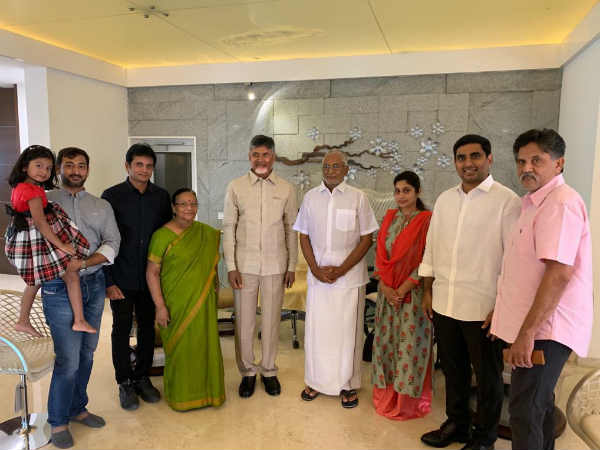 ప‌రామ‌ర్శించిన చంద్ర‌బాబు, నారా లోకేష్‌