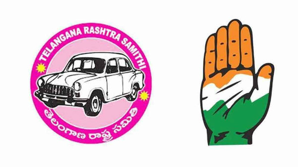 వరంగల్ లో రోడ్ పై బైటాయించి కాంగ్రెస్ ఆందోళన.. టీఆర్ఎస్ పై ఫైర్ 