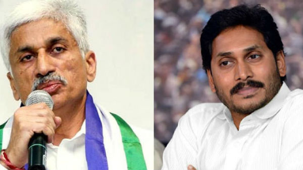  జగన్ నీడలా విజయసాయి రెడ్డి..! అన్ని ఆయన కనుసన్నల్లోనే..!!