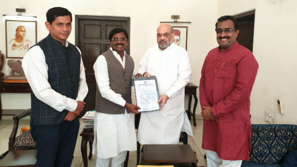 Vivek meets Amit Shah ... cleared the line ... but its the hurdle Vivek meets Amit Shah ... cleared the line ... but its the hurdle