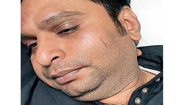 కన్నడలో మాట్లాడనందుకు దాడి