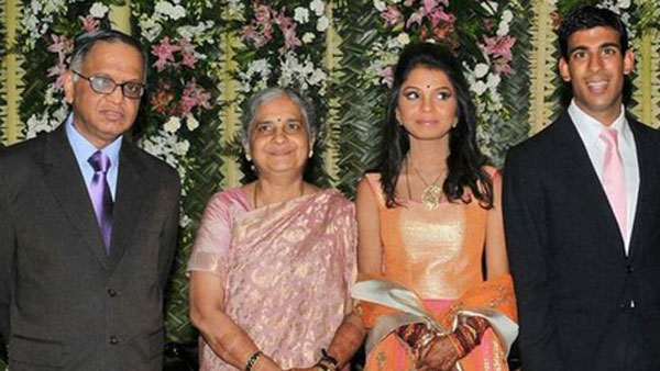 నారాయణమూర్తి అల్లుడు రిషి సునాక్