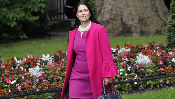 థెరిసా మే ప్రభుత్వంలో మంత్రిగా పనిచేసిన ప్రీతి