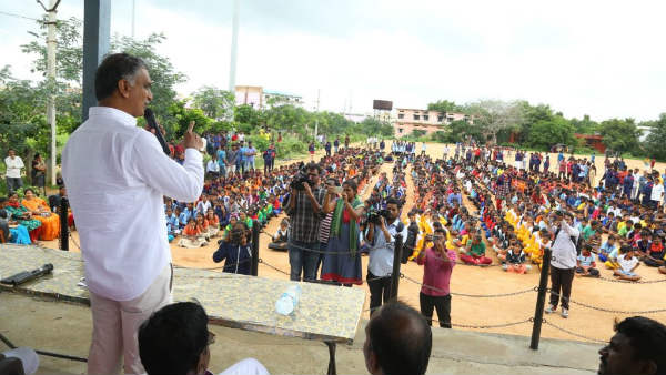 సోషల్ మీడియా వద్దు.. చదువు, ఆటలే ముద్దు.. హరీశ్ రావు పిలుపు