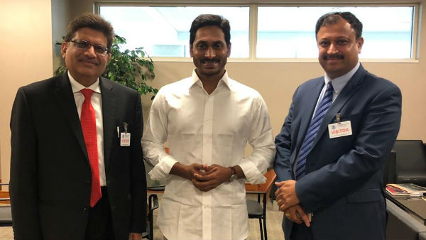 వాషింగ్టన్ లో జగన్ కు అపూర్వ స్వాగతం.. వాషింగ్టన్ లో జగన్ కు అపూర్వ స్వాగతం..