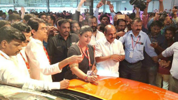 పరిశ్రమల మంత్రి మిస్..ప్రతినిధిగా రోజా పరిశ్రమల మంత్రి మిస్..ప్రతినిధిగా రోజా