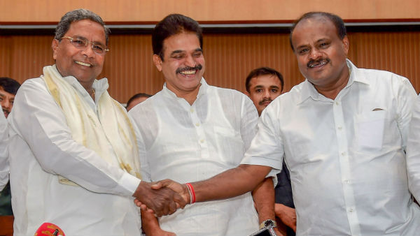 కాంగ్రెస్, జేడీఎస్ ప్రభుత్వం