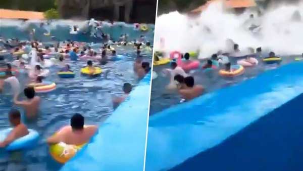 Waterpark Wave Machine In China Triggers Tsunami, 48 Injured Waterpark Wave Machine In China Triggers Tsunami, 48 Injured
