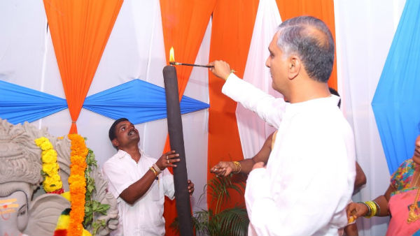 సిద్దిపేటను అభివృద్ది పథంలో నడిపిస్తూ..!