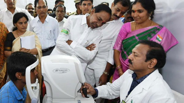 తెలంగాణా సర్కార్ గతేడాది ప్రారంభించిన పథకం కంటివెలుగు