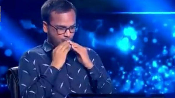 చివరి ప్రశ్నకు సమాధానం చెప్పలేకోపోయిన సనోజ్