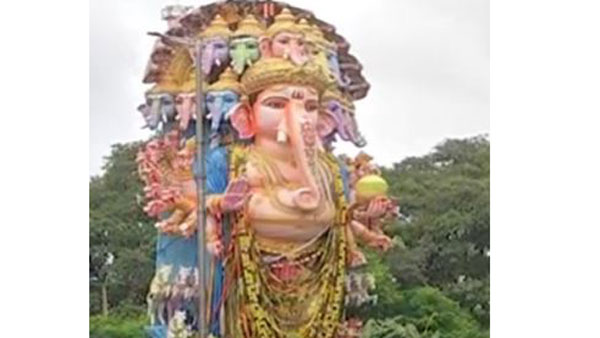 మధ్యాహ్నం ఒంటి గంట లోపే నిమజ్జనం