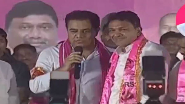 హూజుర్‌నగర్‌లో ఎన్నికల శంఖరావాన్ని ప్రారంభించిన కేటీఆర్ 