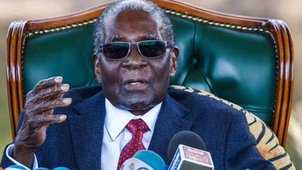 పాశ్చాత్య దేశాలపై నిప్పులు చెరిగిన ముగాబే