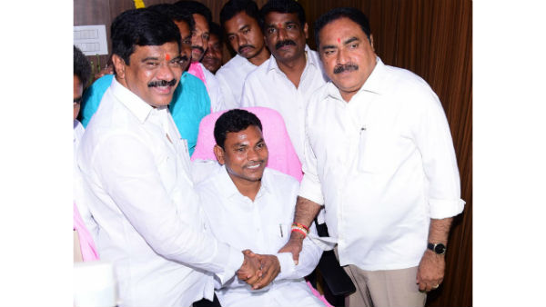 Telangana Government Chief VIP Dasyam Vinay Bhaskar and VIP Rega Kantha Rao taken charge. 