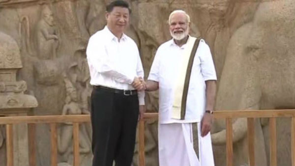 మహాబలిపురంలో చైనా అధ్యక్షుడు.. మహాబలిపురంలో చైనా అధ్యక్షుడు..