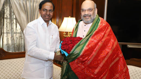 CM KCR meeting ended with Union Home Minister Amit Shah, meets pm narendra modi CM KCR meeting ended with Union Home Minister Amit Shah, meets pm narendra modi