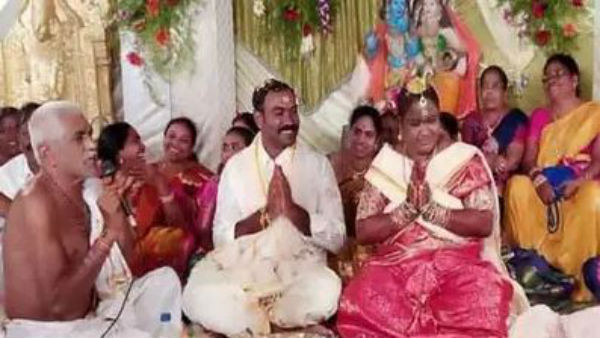 నూతన దంపతులకు ఆశీర్వాదం నూతన దంపతులకు ఆశీర్వాదం