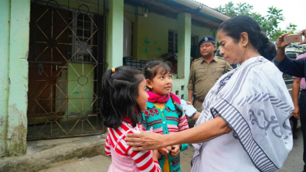 West Bengal Chief Minister Mamata Banerjee morning walk in Kurseong in Darjeeling district