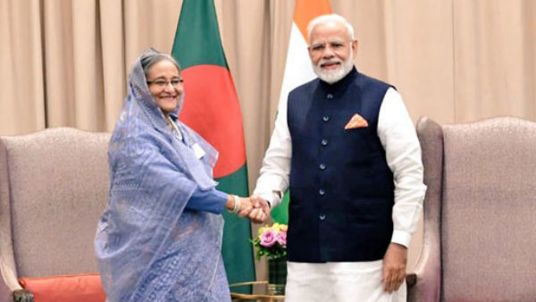 PM Modi and Sheik Hasina holds bilateral talks, sign pacts PM Modi and Sheik Hasina holds bilateral talks, sign pacts