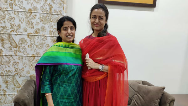 Tollywood Actor Mahesh Babu wife Namrata Shirodkar meets Chief Minister YS Jagan wife YS Bharati