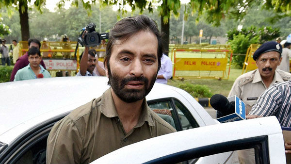 చార్జ్‌షీట్లో వేర్పాటువాది యాసిన్ మాలిక్ పేరు