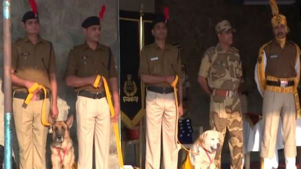 సిఐఎస్ఎఫ్ లో ఇదే మొదటి సారి.. జాగిలాల అపురూపమైన వీడ్కోలు వేడుక 