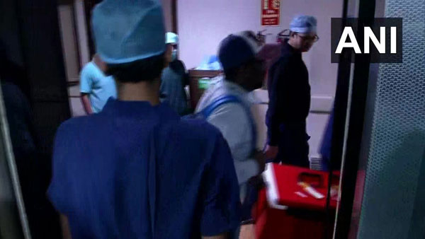 transportation of a heart, that was brought from Vijayawada Andhra Pradesh to Fortis Hospital in New Delhi