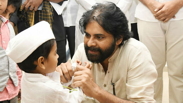 పిల్లలతో సరదాగా గడిపిన పవన్ కళ్యాణ్