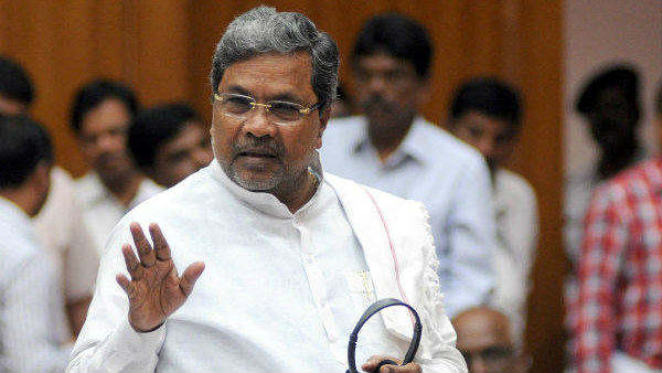 సిద్దరామయ్యకు సవాల్