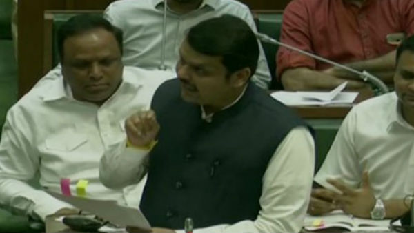 సభలో ఫైర్ అయిన ఫడ్నవీస్..