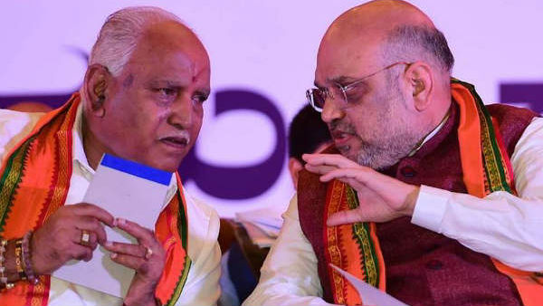 అమిత్ షా, సీఎం చర్చలు 