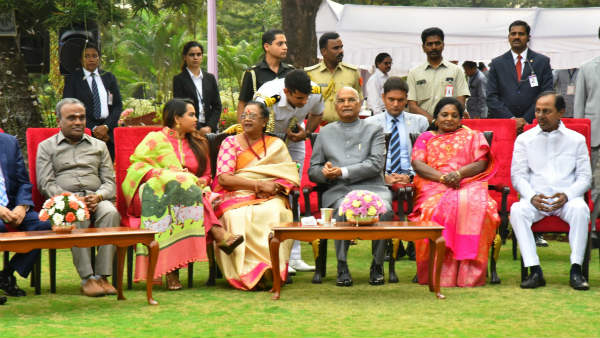 President Kovind hosted an At Home reception at Secunderabad Rashtrapati Nilayam