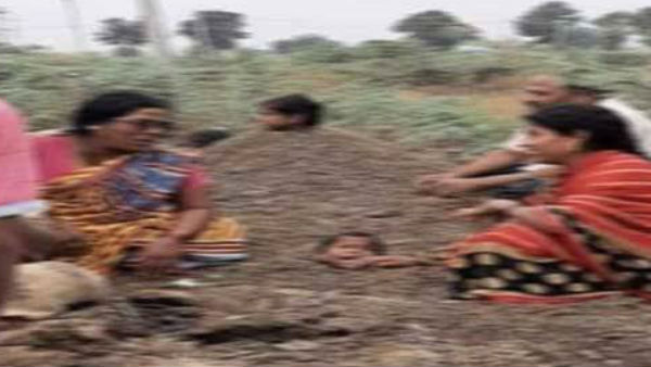 తల్లిదండ్రులే పిల్లల్ని పాతిపెట్టారు..