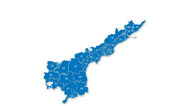 ఇప్పటికే ఉన్న 13 జిల్లాలతో పాటు కొత్తగా రానున్న 12 జిల్లాలు.. మొత్తం 25 జిల్లాలతో ఏపీ 