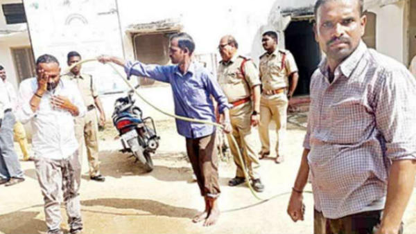 Four members of a family poured petrol on themselves tried suicide infront of Bodhan RDO office Four members of a family poured petrol on themselves tried suicide infront of Bodhan RDO office